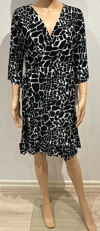 Jurkje Dames Zwart / Wit