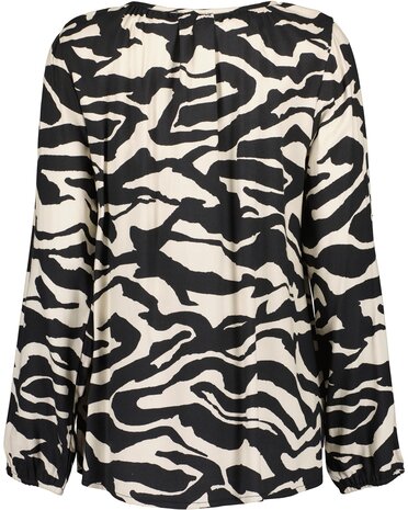 BLUE SEVEN Shirt ZEBRA print