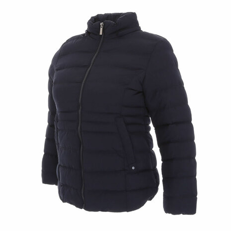 Winterjas Dames Donkerblauw