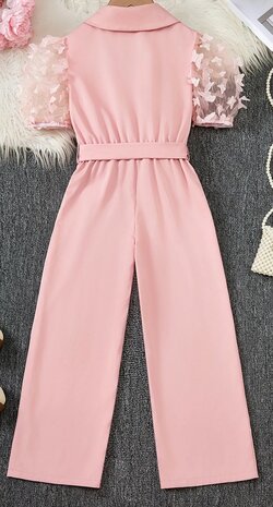 Jumpsuit meisjes Oudroze