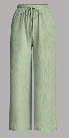 Wijde broek GROEN