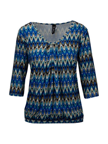 IZ NAIZ SHIRT Dames BLAUW