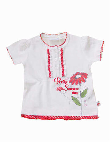 Blue Seven T-Shirt Baby Wit 2