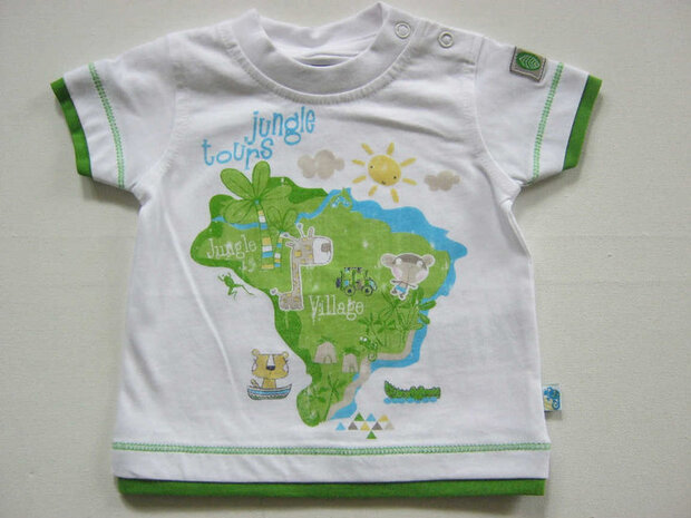 Blue Seven T-Shirt Baby Wit 4