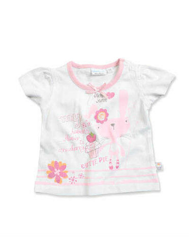 Blue Seven T-Shirt Baby Wit 5