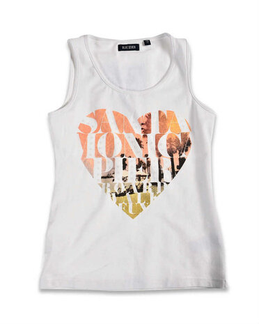Blue Seven T-Shirt Meisjes Wit