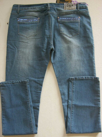 Skinny Jeans D&R, maat 48