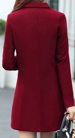 Winterjas Rood