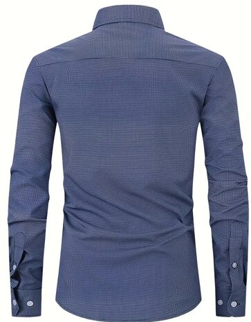 Overhemd / blouse Heren Blauw