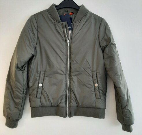 Blue Seven Bomerjack / Winterjas Legergroen