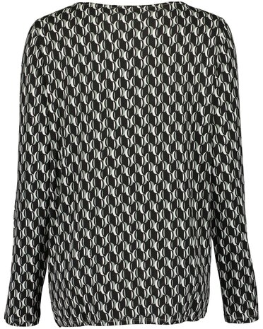 Blue Seven Shirt Zwart/Groen