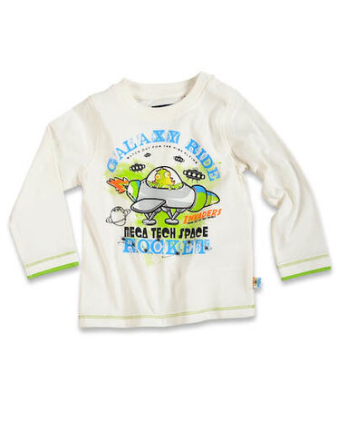 Blue Seven Shirt Jongens Gebroken Wit Maat 74