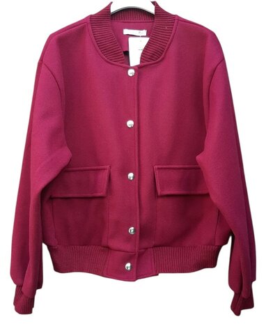 Jasje Dames BORDEAUX Rood, ONE SIZE