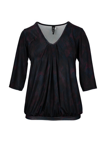 IZ NAIZ SHIRT Dames Barok Bordeaux