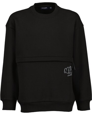 BLUE SEVEN Sweater Zwart