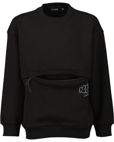 BLUE SEVEN Sweater Zwart