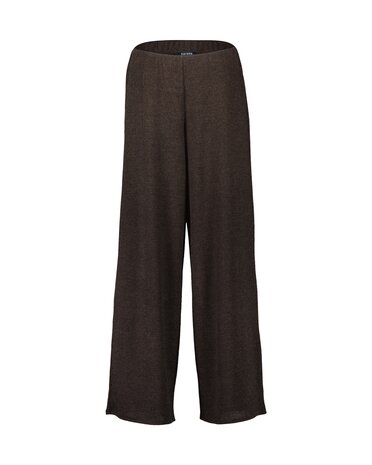 BLUE SEVEN Wijde Broek DONKERBRUIN