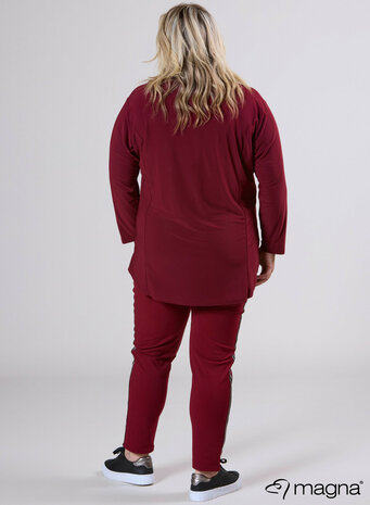 MAGNA V-tape Relaxed Shirt WIJNROOD