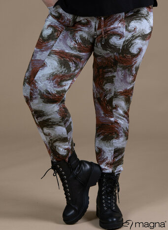 Viscose Heavy Warm Pocket Trouser KHAKI