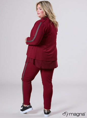 MAGNA Taped Short Sailor Jacket WIJNROOD