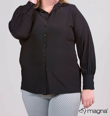 MAGNA Blouse Zwart