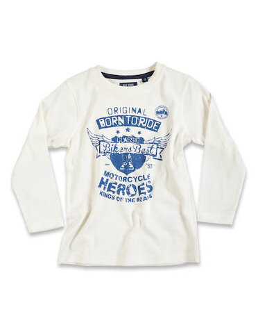 Blue Seven Shirt Jongens Gebroken Wit