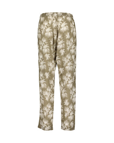 BLUE SEVEN dames broek OLIJFGROEN