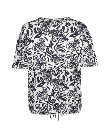 BLUE SEVEN Blouse / Top DONKERBLAUW