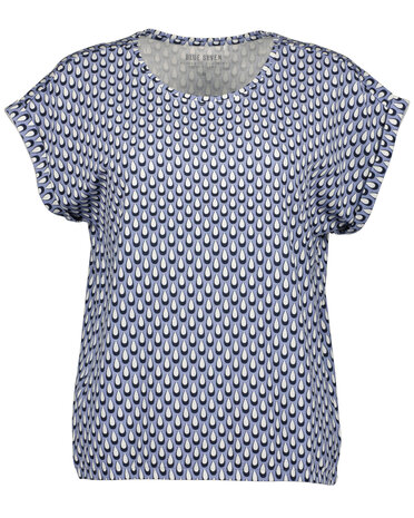 BLUE SEVEN Blouse / Top DONKERBLAUW