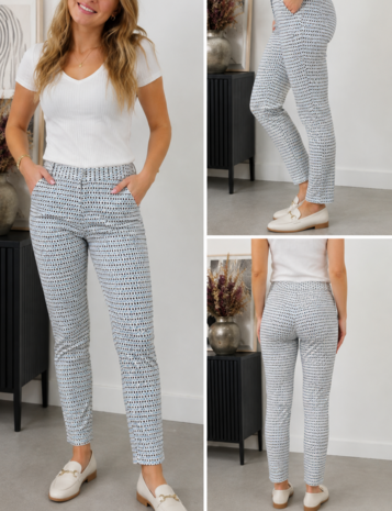 Iz Naiz Broek Dames Lichtblauw