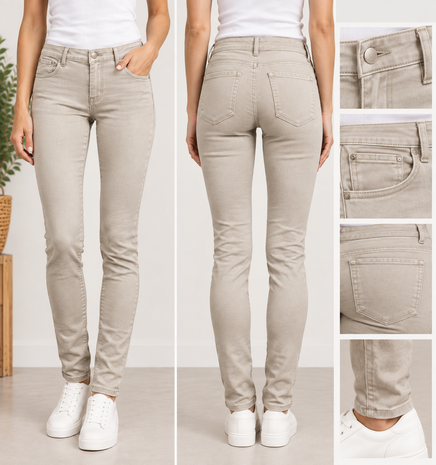 Jeans Beige, maat 34