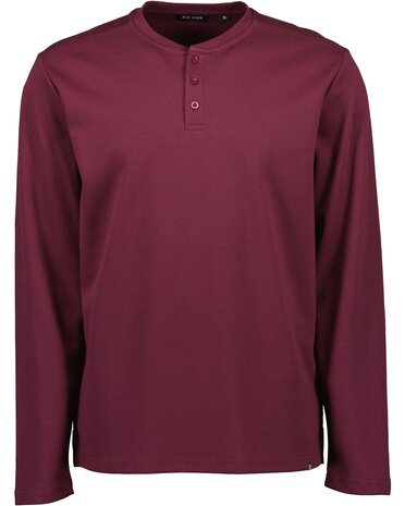BLUE SEVEN Heren Shirt Bordeaux Rood