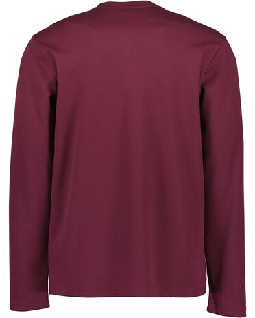 BLUE SEVEN Heren Shirt Bordeaux Rood