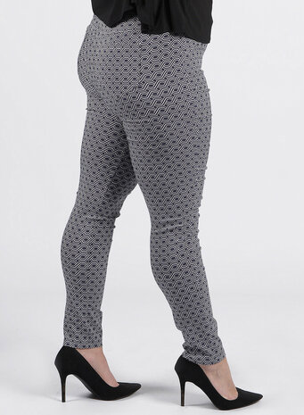 MAGNA Broek Grijs, met print