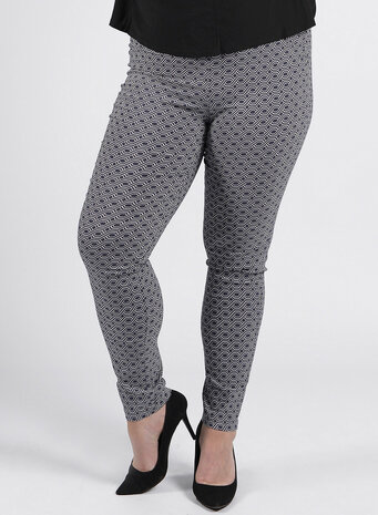 MAGNA Broek Grijs, met print