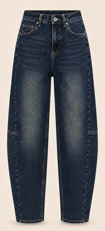 IZ NAIZ Barrel Jeans Denim Dark
