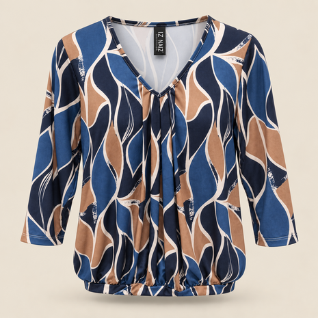 IZ NAIZ SHIRT Dames Blauw
