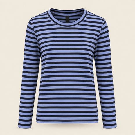 Iz Naiz Shirt Stripe Blauw