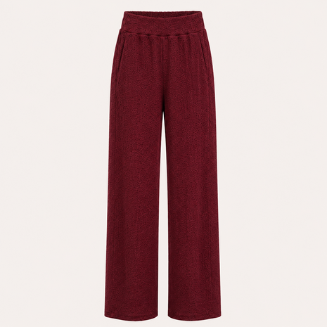 Iz Naiz Pants Bubble Bordeaux Rood