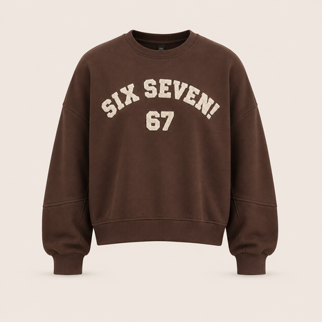 Sweater Iz Naiz 67 Donkerbruin, One Size