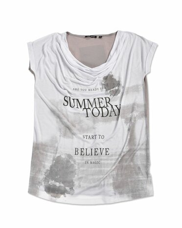 Blue Seven Tshirt Dames Wit