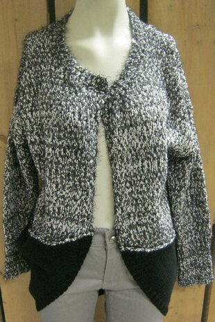 Vest Dames Blue Seven Zwart