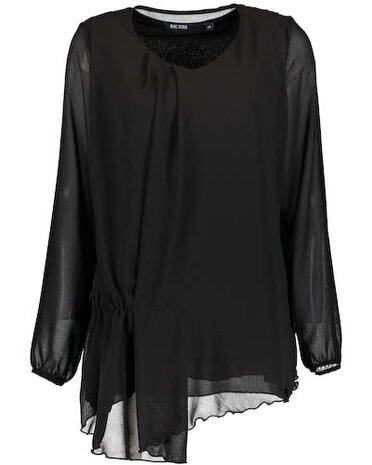Blue Seven Shirt / Blouse Dames Zwart