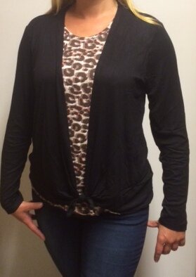 Blue Seven Shirt Dames Zwart