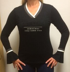 Blue Seven Shirt Dames Zwart