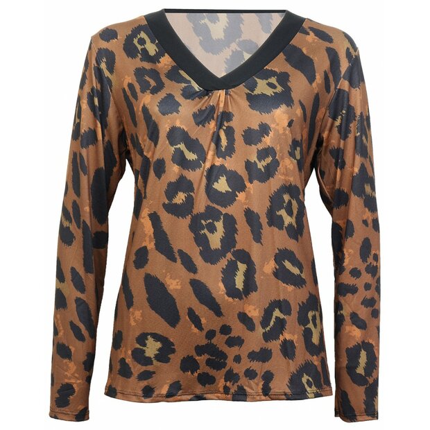 Panter Shirt Dames Coffee
