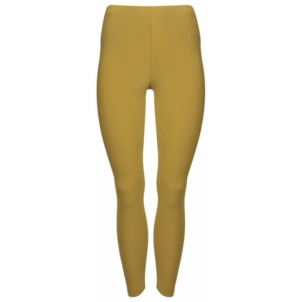 Legging Dames Oker Geel