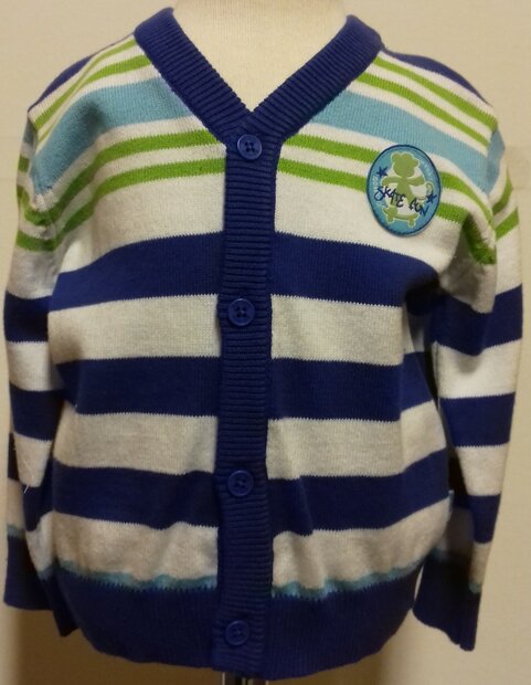 Vest Blue Seven Jongens Blauw, maat 74