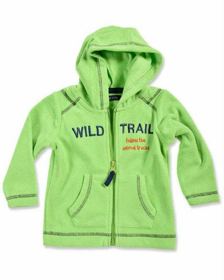 Vest Blue Seven Jongens Lime, maat 74