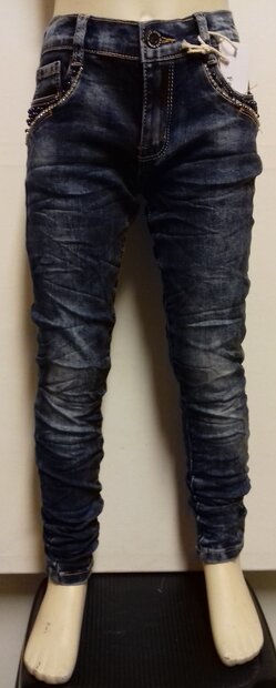 Fanny Look Jeans Meisjes Donkerblauw
